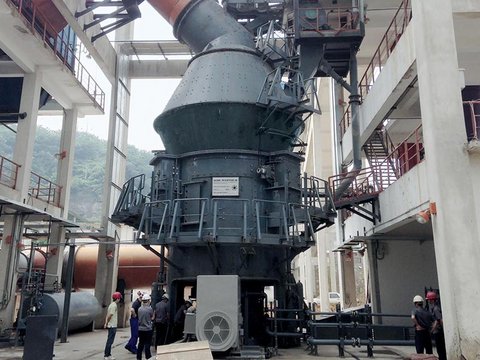 Pfeiffer MPS Walzenschüsselmühle zur Kalkvermahlung