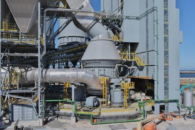 MVR-Vertikalmühle Referenzmühle Port Kempla